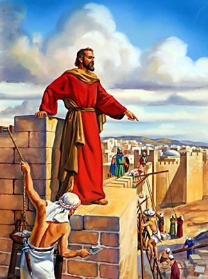 In the rebuilding of Jerusalem, God's people faced great mountains of difficulty, apparently insurmountable. Such obstacles were permitted by the Lord as a test of faith.