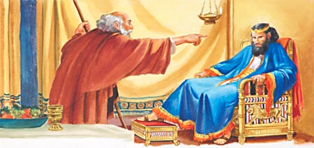 Would Nathan the prophet dare give a message of reproof to King David?