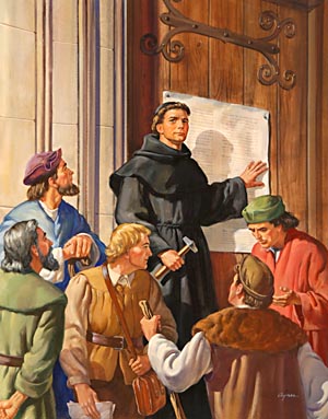 Raising his voice against the errors and sins of the papal church, Martin Luther endeavored to break the chain of darkness which had confined thousands and caused them to trust in works for their salvation.