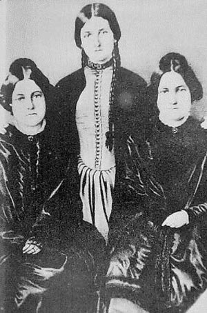 In the mid-1800s two of these sisters claimed to communicate with the dead.