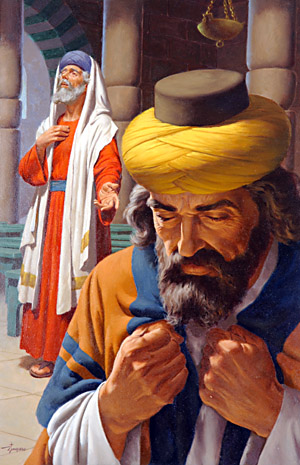 The Pharisees had stated hours for prayer; and when, as often came to pass, they were abroad at the appointed time, they would pause wherever they might be—perhaps in the street or the market place, amid the hurrying throngs of men—and there in a loud voice rehearse their formal prayers.